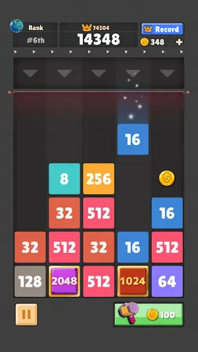 Drop The Number™ : Merge Game screenshot 3