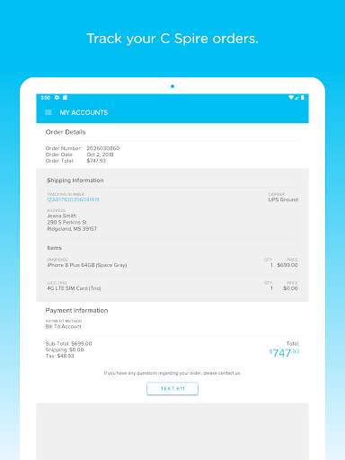 My C Spire screenshot 10