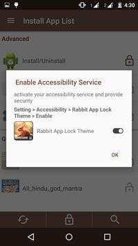 Rabbit App Lock Theme screenshot 4