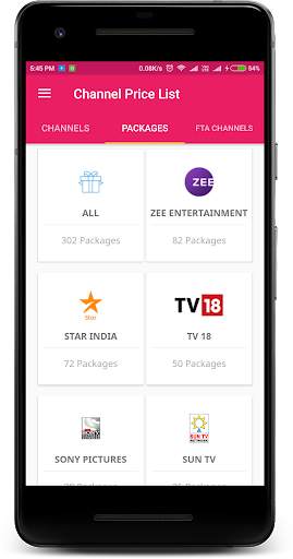 TRAI Channel Price List for DTH and Cable स्क्रीनशॉट 2