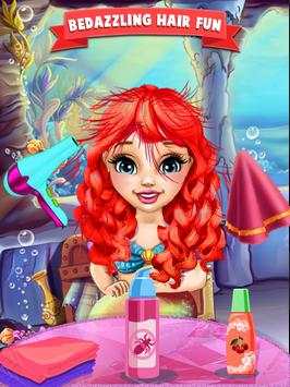 Mermaid Hair Salon Game screenshot 2