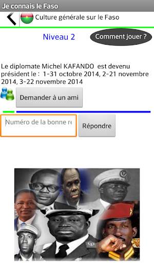 Je connais le Faso скриншот 1
