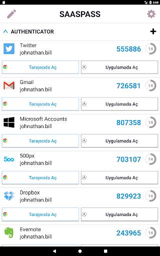 SAASPASS Şifre Yöneticisi & Au screenshot 10