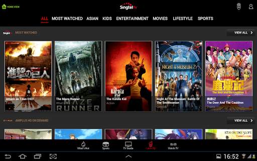 Singtel TV GO screenshot 9