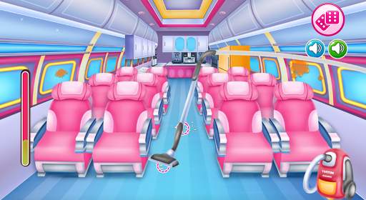 Dirty Airplane Cleanup & Fixing Games screenshot 4