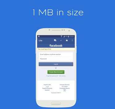 Lite for Facebook screenshot 4