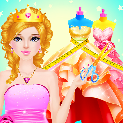 Princess Tailor Boutique - Dresses Color by Number icon
