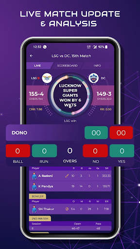 Cric Live Line Guru Pro screenshot 2