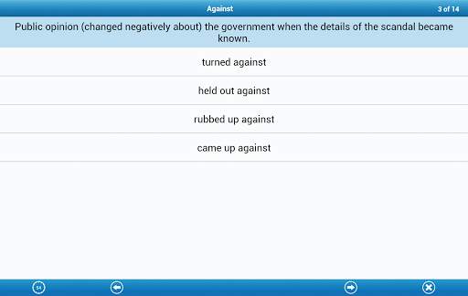 Phrasal Verbs Lite screenshot 16