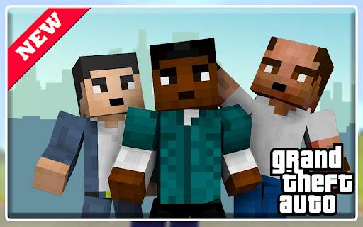 Mod Craft The Auto : New GTA For Minecraft 2021 screenshot 1