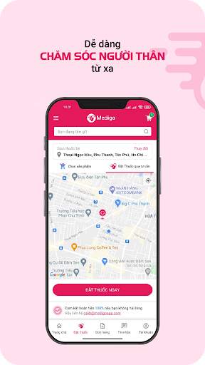 Medigo - Đặt Thuốc Có Ngay screenshot 1
