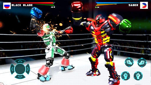 Real Robot Ring Fighting Games screenshot 4
