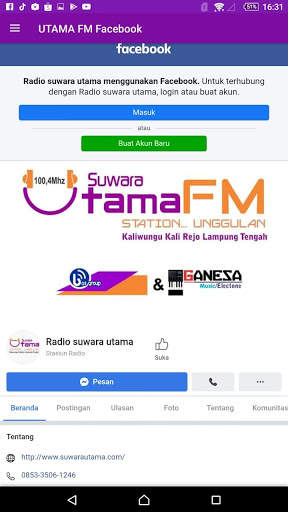 UTAMA FM LAMPUNG screenshot 3