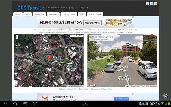 GPS Tracker For Android screenshot 7