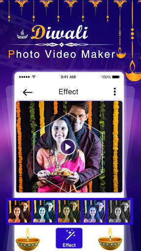 Diwali Photo Video Maker - Movie Maker screenshot 7