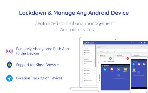 Scalefusion -Kiosk & MDM Agent 1 تصوير الشاشة