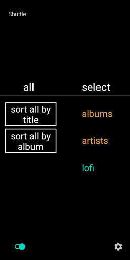 wusic - music player for work screenshot 7