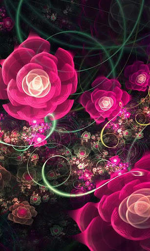 Flowers and Roses Live Wallpaper Gif App screenshot 2
