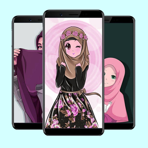 Hijab Wallpapers Cartoon icon