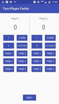 Two-Player Farkle screenshot 1