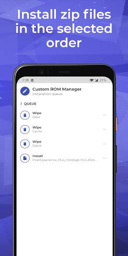 [ROOT] Custom ROM Manager screenshot 5