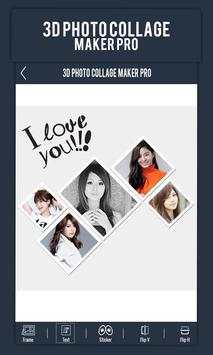3D Photo Collage Maker Pro screenshot 4
