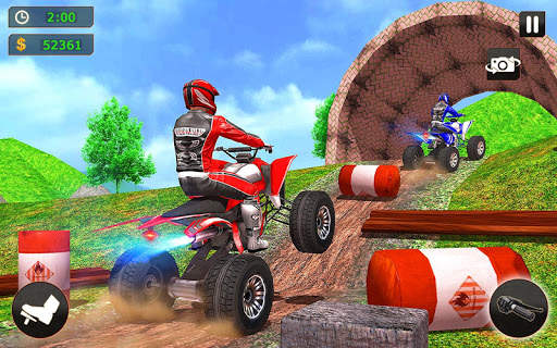 Quad Bike Offroad Driving Stunts screenshot 13