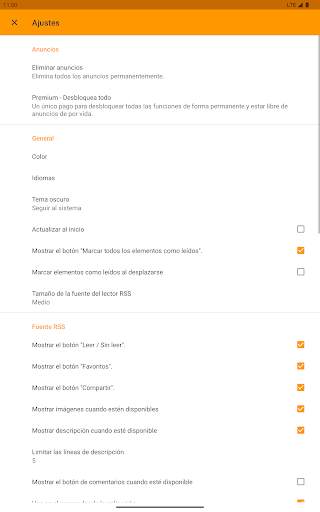 Lector RSS sin conexión screenshot 8