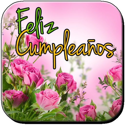 Feliz Cumpleaños Con Flores أيقونة