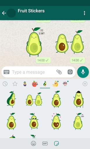 New WAStickerApps 🍓🥑 Fruit Stickers For WhatsApp screenshot 2