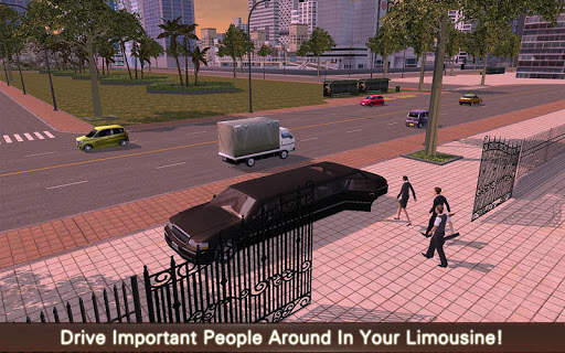 Furious Limo Car Driving & Racing screenshot 2