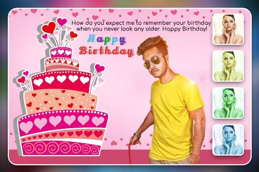 Birthday Photo Frame - Editor, Greeting Cards, pro screenshot 2