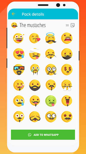 WeSmile Smileys (WASticker) screenshot 5