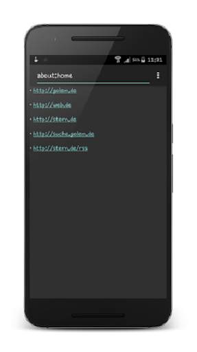 TJ Text Browser screenshot 2