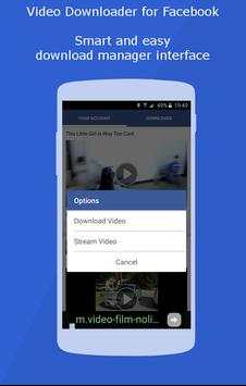 Video Downloader for Facebook screenshot 1