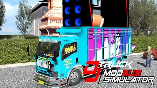DJ Truck Mod Bus Simulator screenshot 1