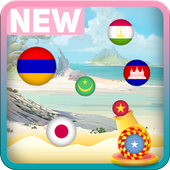 Bubble shooter eggs icon