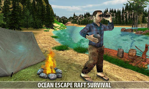 Ocean Escape Raft Survival Sim screenshot 2