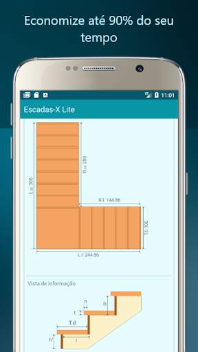 Escadas-X Lite Calculadora screenshot 4