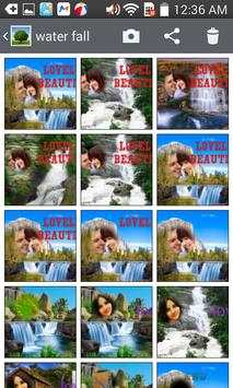 Waterfall Photo Frames 2016 screenshot 8