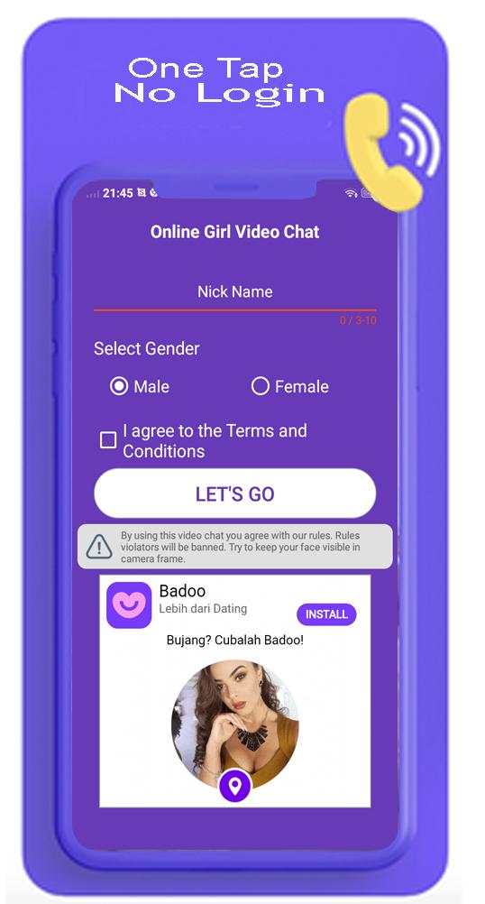 Online Girl Video Call Random Video Chat screenshot 1