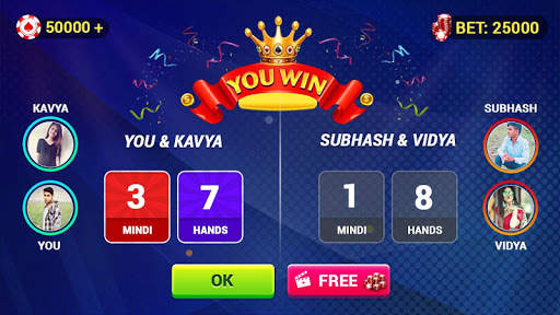 Mindi Master : Muliplayer Indian Card Game screenshot 4