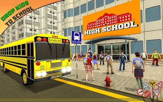 High School Bus Driving SIM Summer Camp Mania 2018 screenshot 6