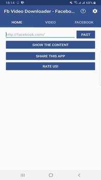 Fb Video Downloader - Facebook Video Downloader screenshot 1