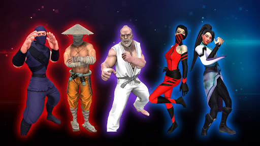 Kung Fu Karate King Fight Ring New Fighting Games स्क्रीनशॉट 5