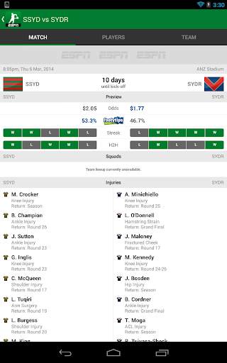 NRL Live Scores - League Now screenshot 8
