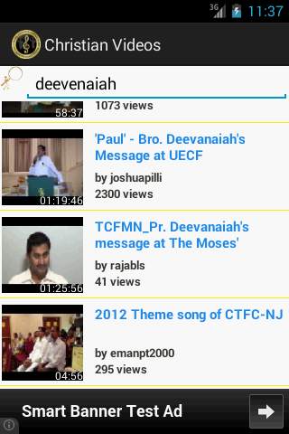 Christian Video Songs screenshot 3