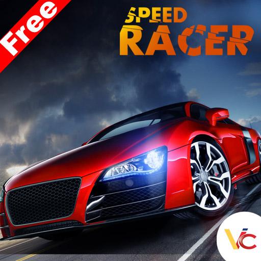 car racing speedy icon
