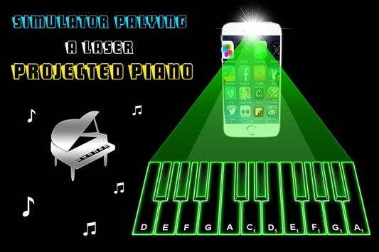 Hologram Piano Simulator screenshot 4