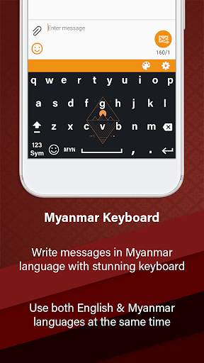 Myanmar Keyboard - Zawgyi Myanmar Typing Keyboard screenshot 3